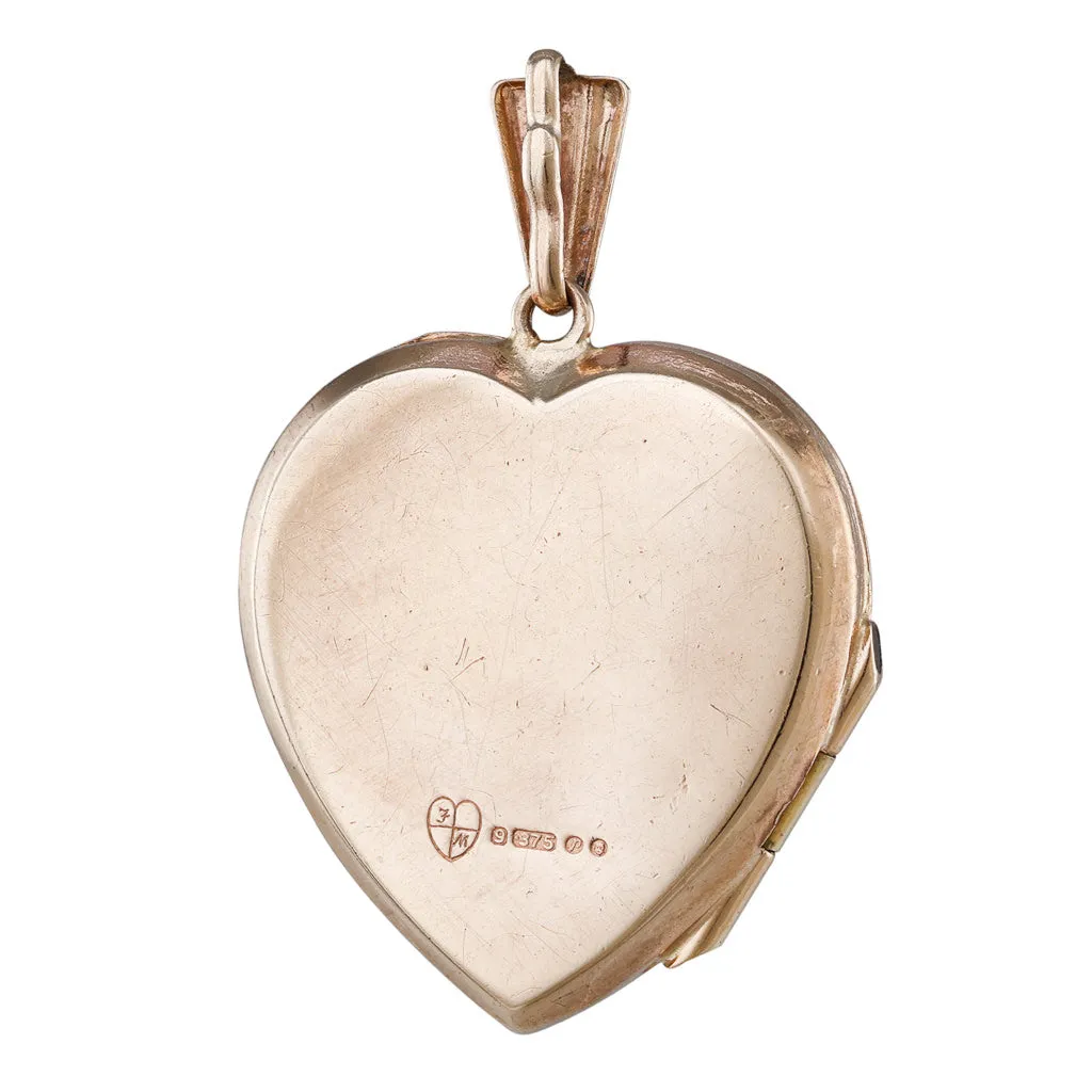 9ct Gold Heart Locket