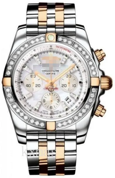 Affordable Twotone Stainless Steel Watch Band IB011053/A698-TT_K0008632