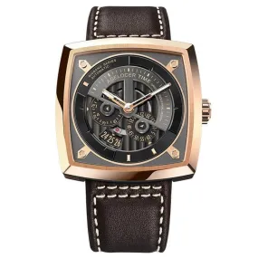 AGELOCER Heavy Metal Design Automatic Mechanical Skeleton Watch