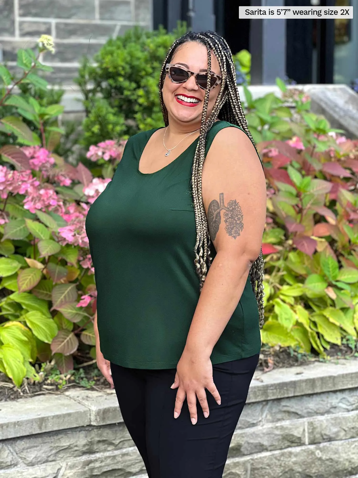 Alanis relaxed tank top