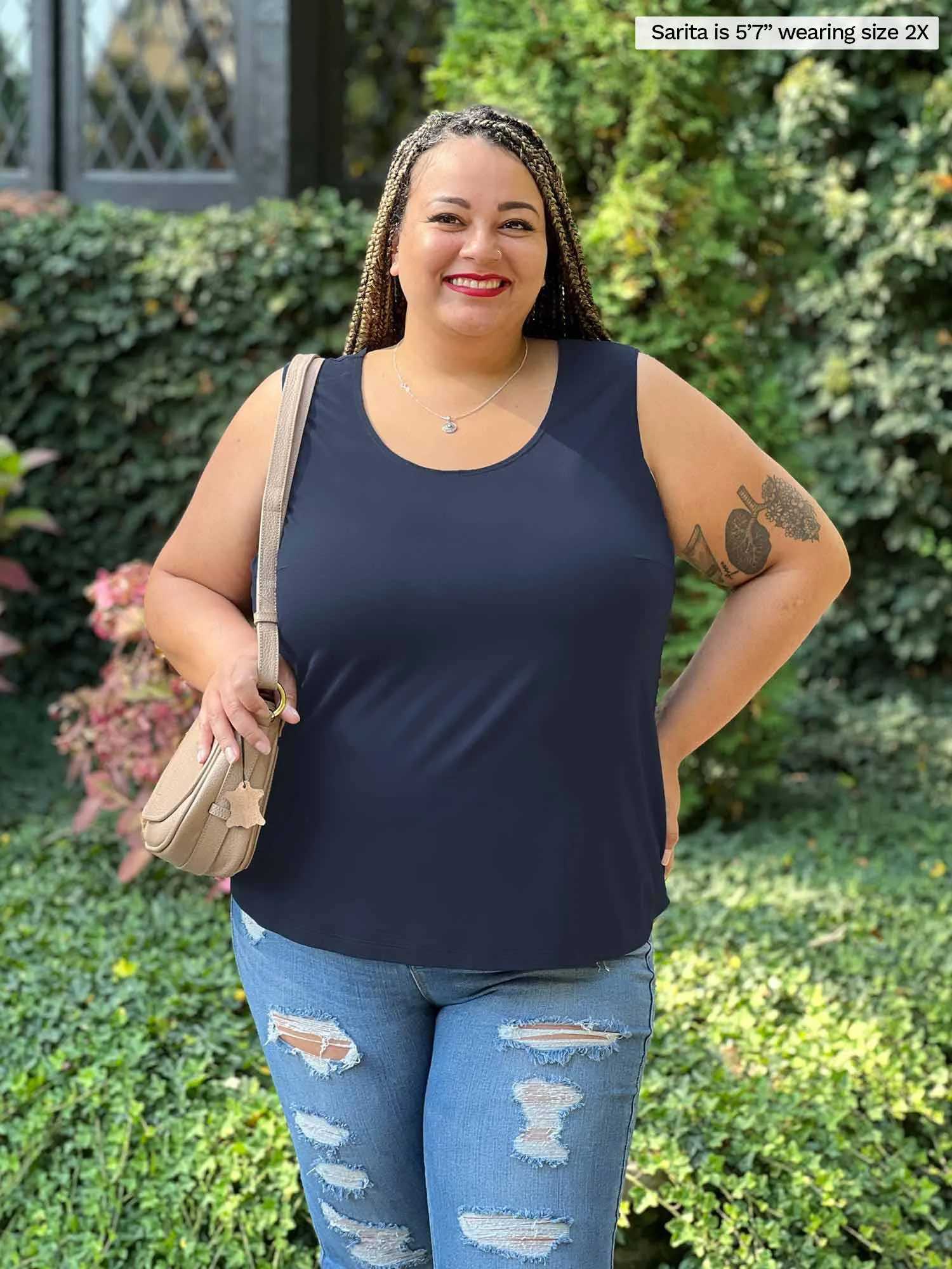 Alanis relaxed tank top