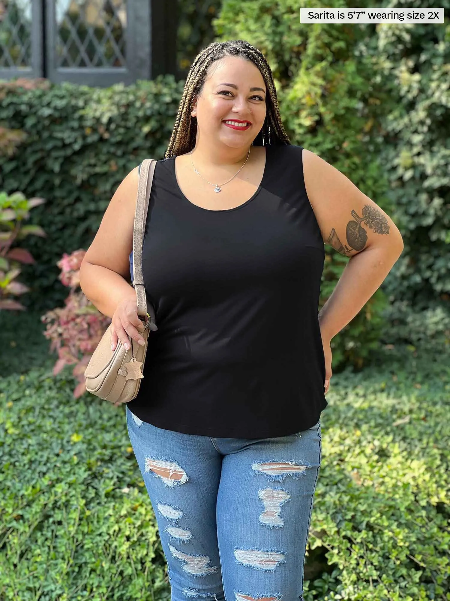 Alanis relaxed tank top
