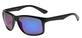 American Classic 712068 Modern Easygoing Polymer Fashion Wrap Unisex Sunglasses