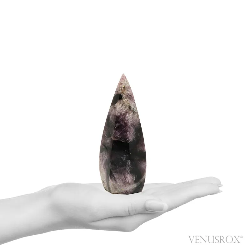 AMETHYST TRAPICHE POLISHED FLAME
