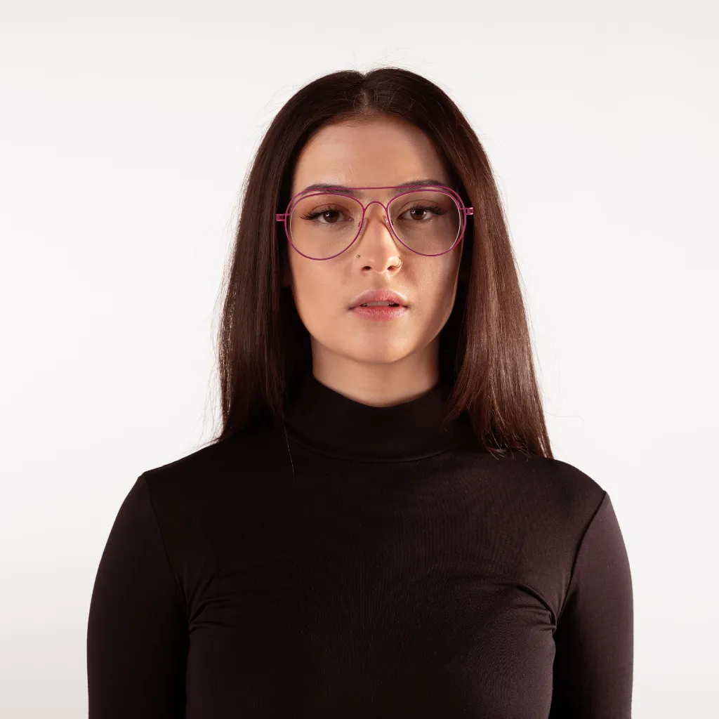 Andreas Outline Metal Aviator Glasses