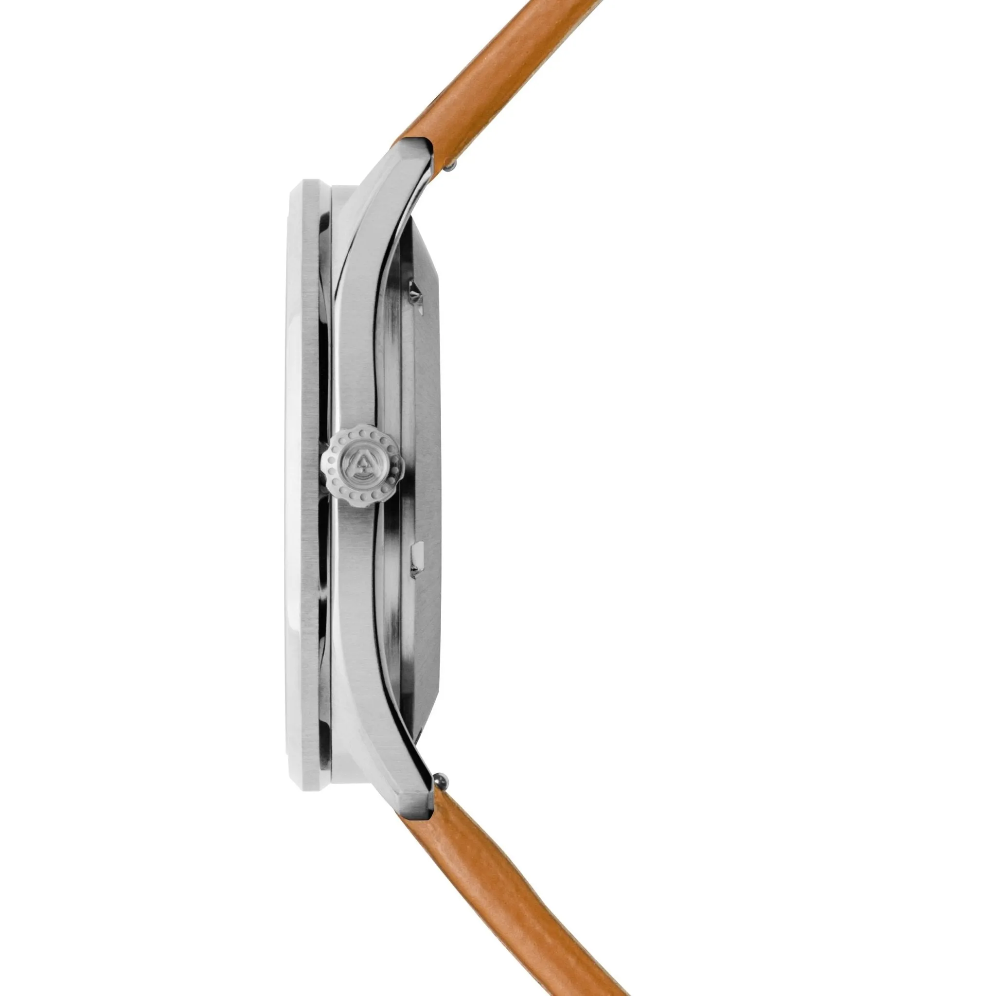 Archetype Nemesis Automatic Silver Tan Blue