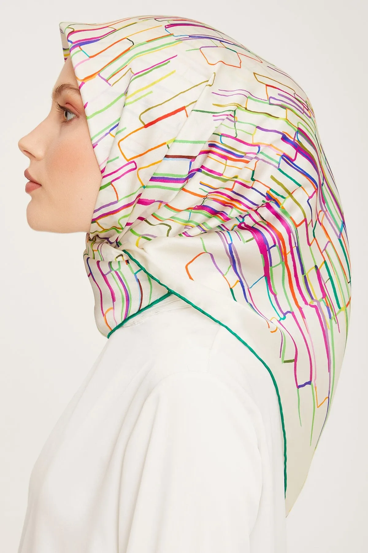 Armine Alila Women Silk Scarf #31