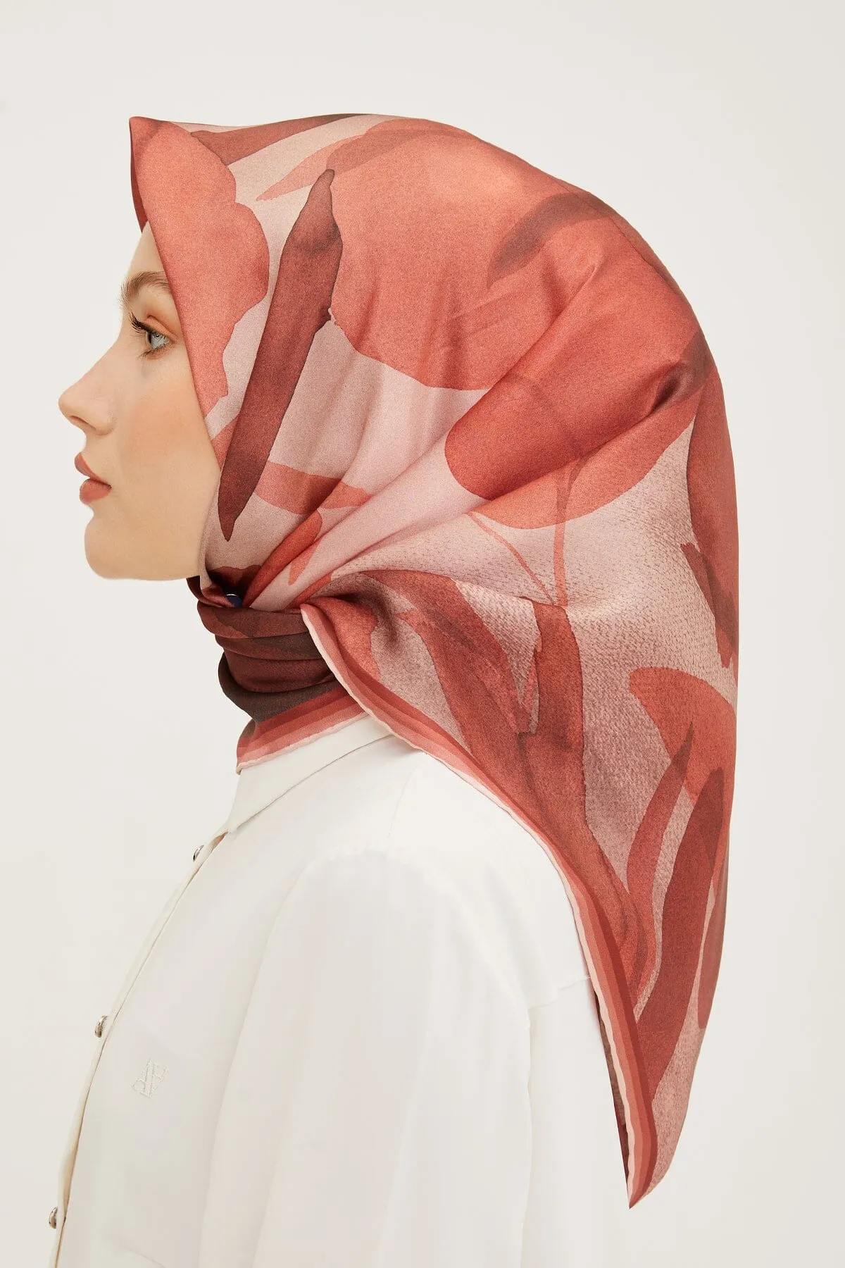 Armine Grace Floral Silk Scarf #33