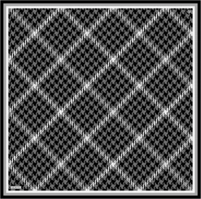 Armine HoundsTooth Square Silk Scarf #5