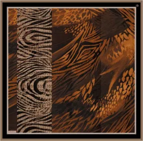 Armine Kitty Animal Print Scarf No. 1