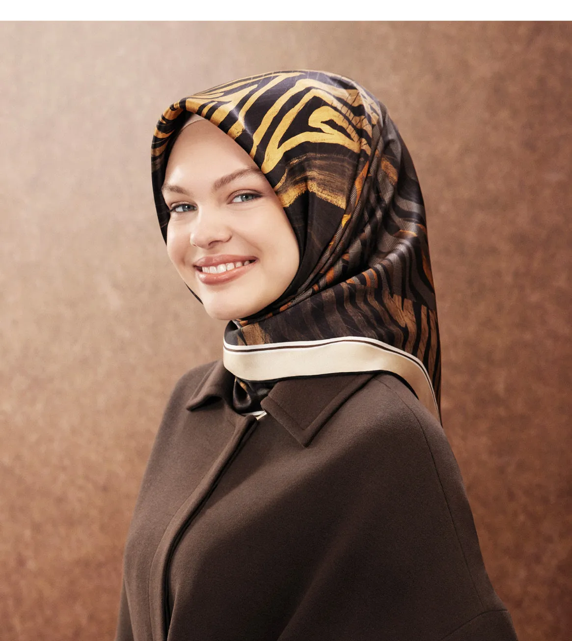 Armine Kitty Animal Print Scarf No. 31