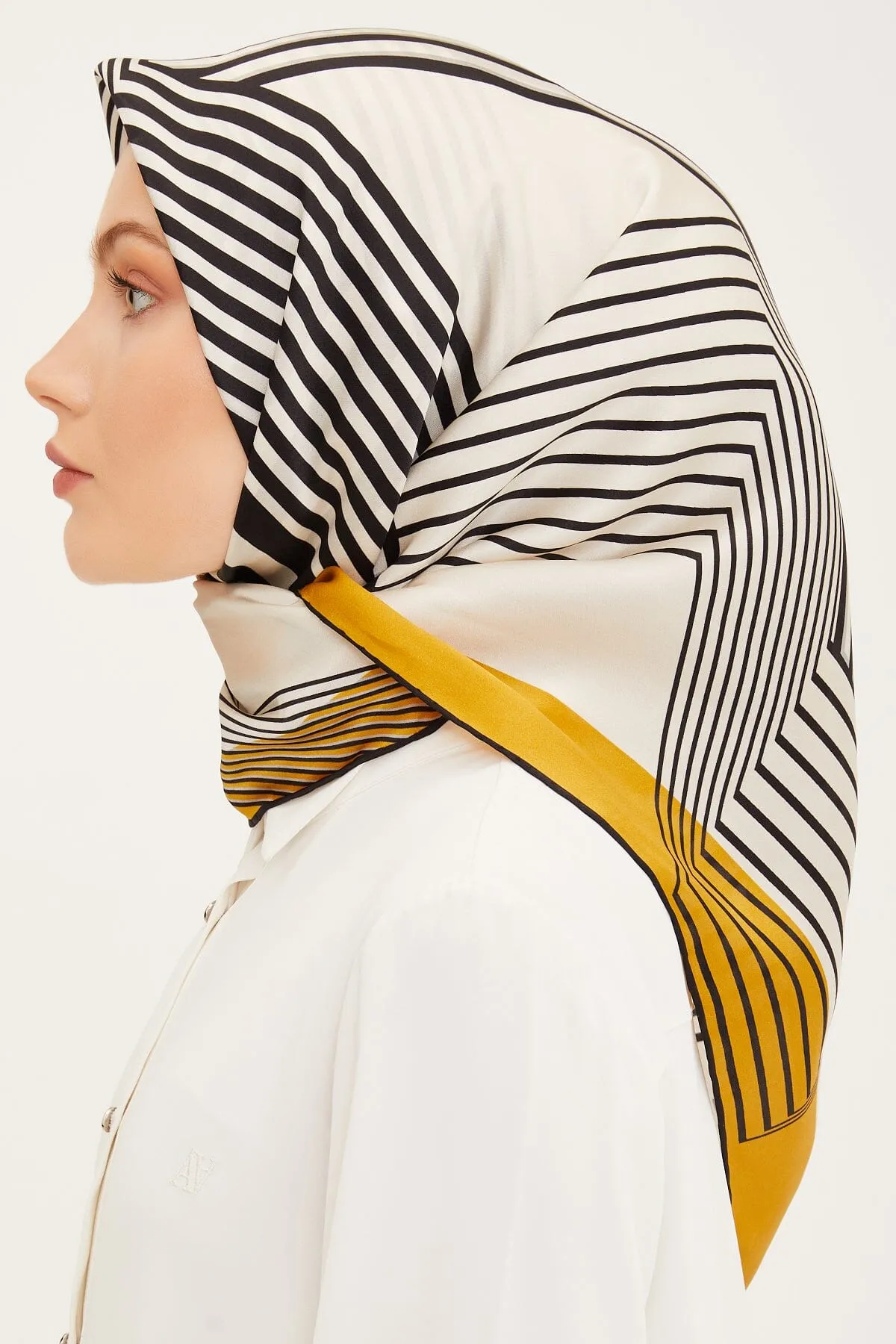 Armine Metro Square Silk Scarf #32