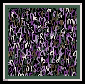 Armine Nudle Designer Silk Scarf #41