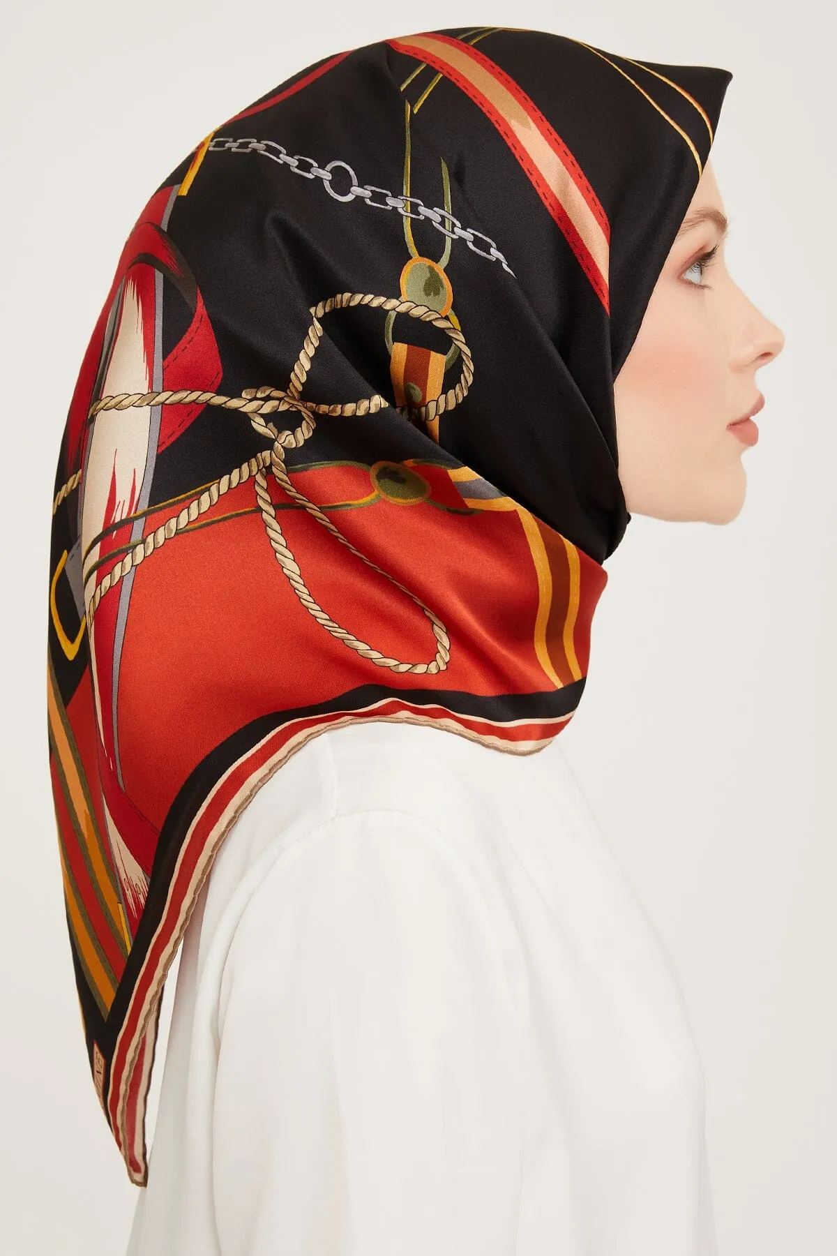 Armine Rahsia Women Silk Scarf #31
