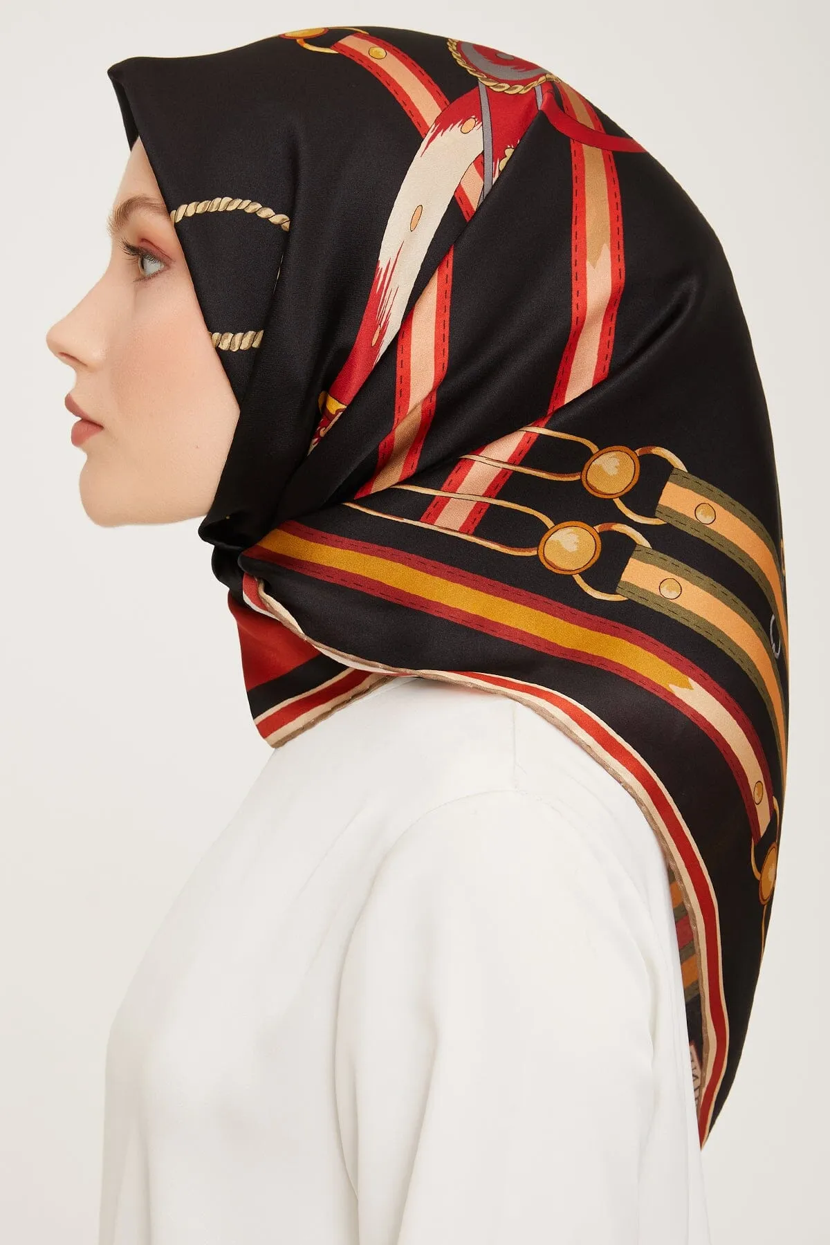 Armine Rahsia Women Silk Scarf #31