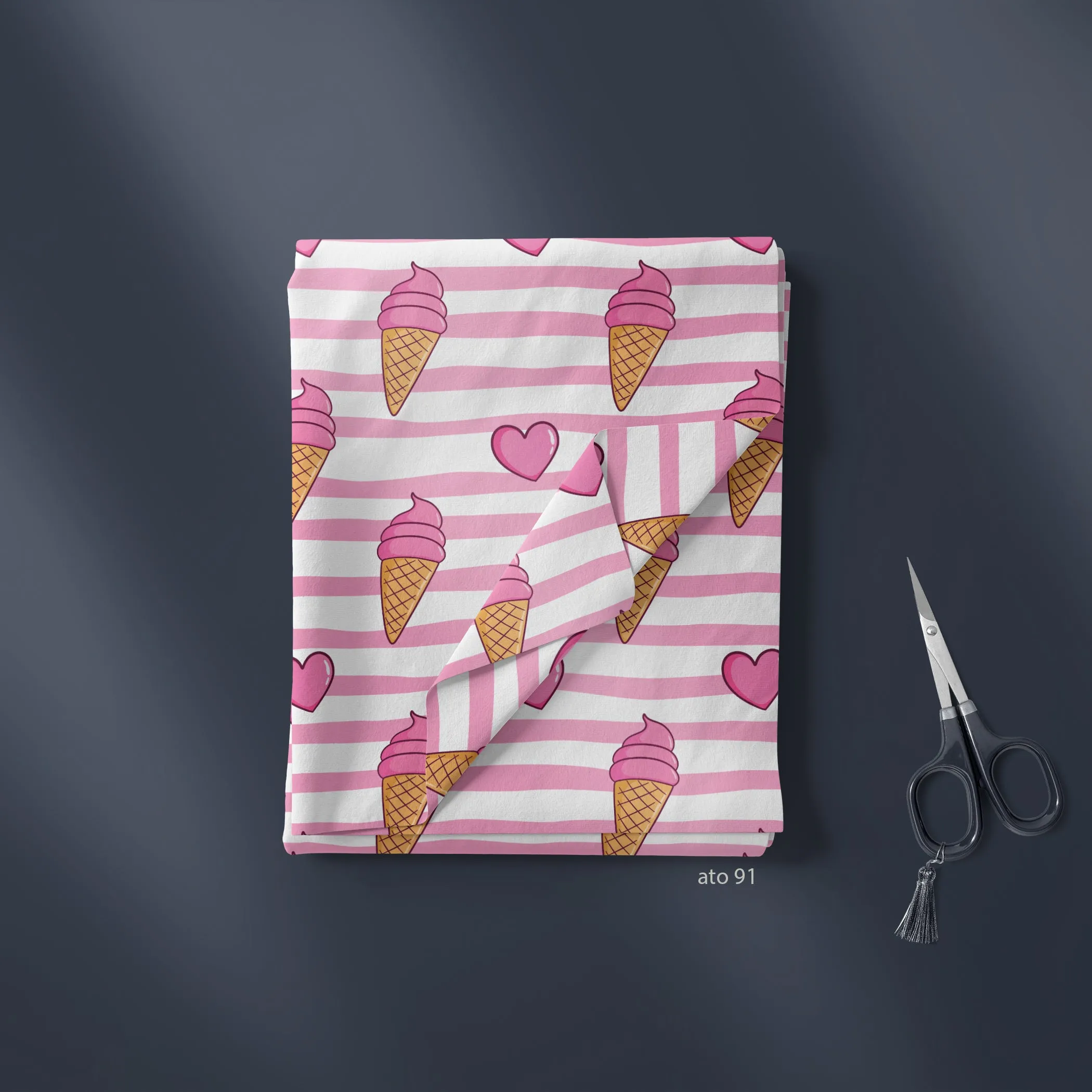 ATO91ICE- CREAM PRINT