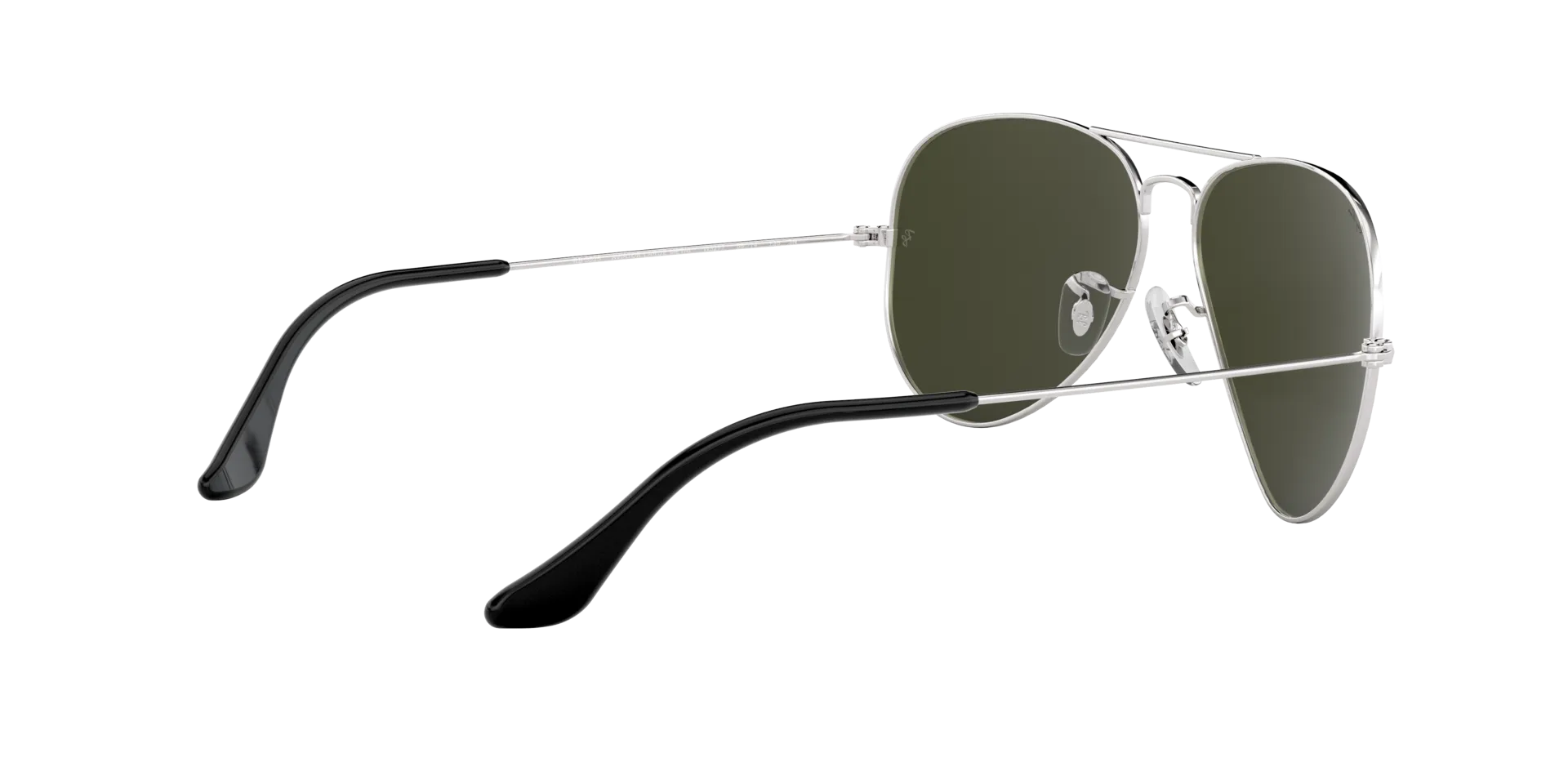 Aviator Large Metal - Silver - Grey Mirror
