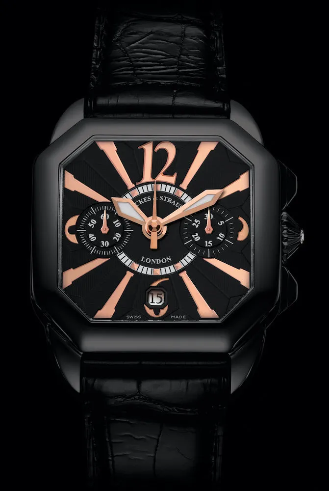 Backes & Strauss Watch Black Knight Chronograph 4