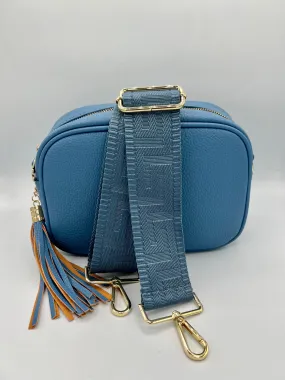 Bag Strap 29 - Blue Pattern