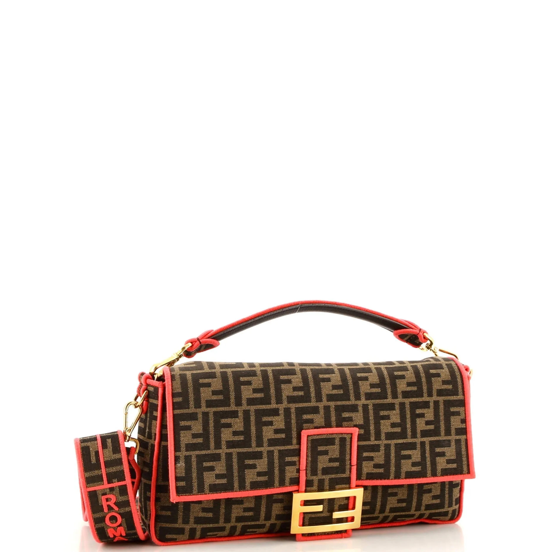 Baguette NM Bag Zucca Canvas Large