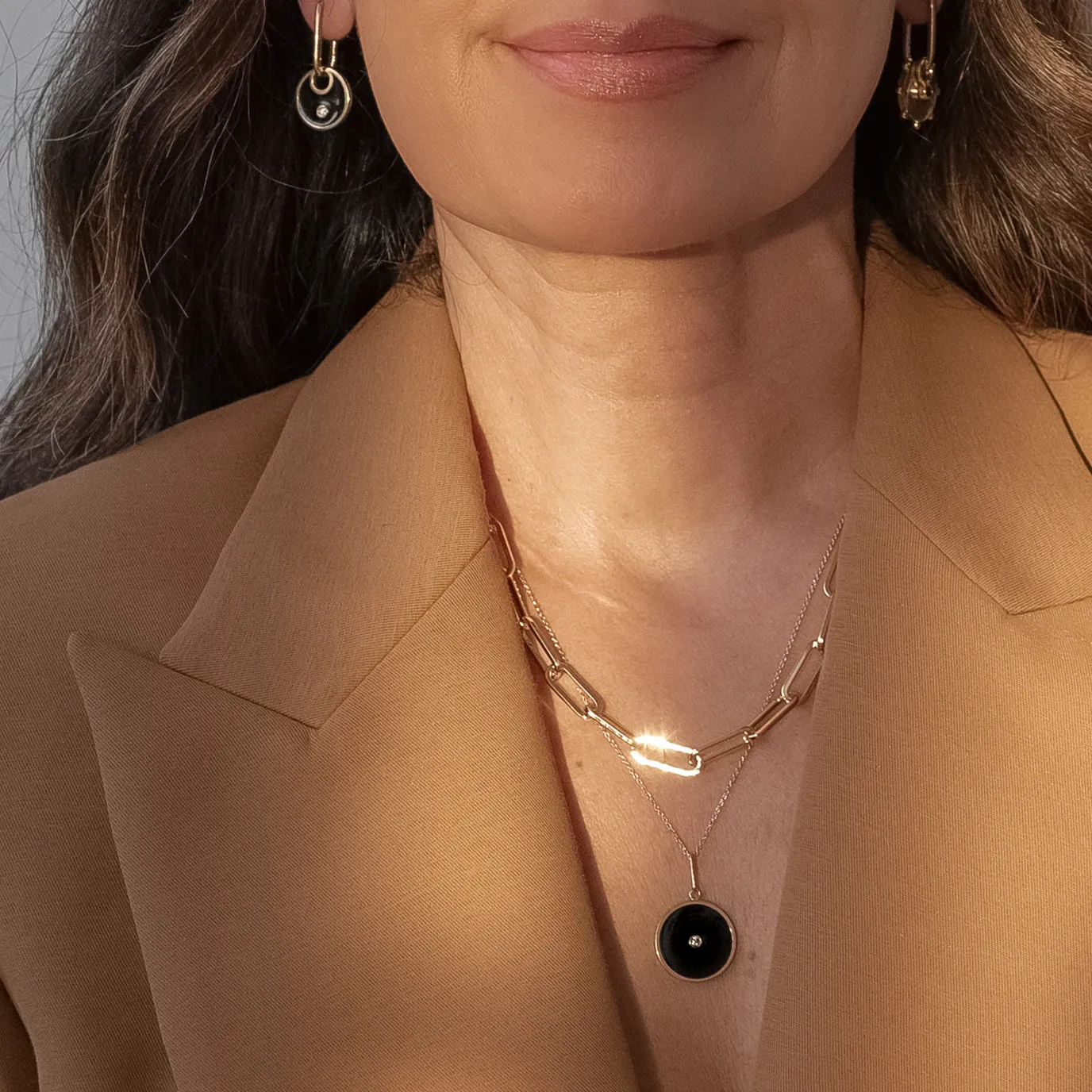 Balia Black Enamel Charm