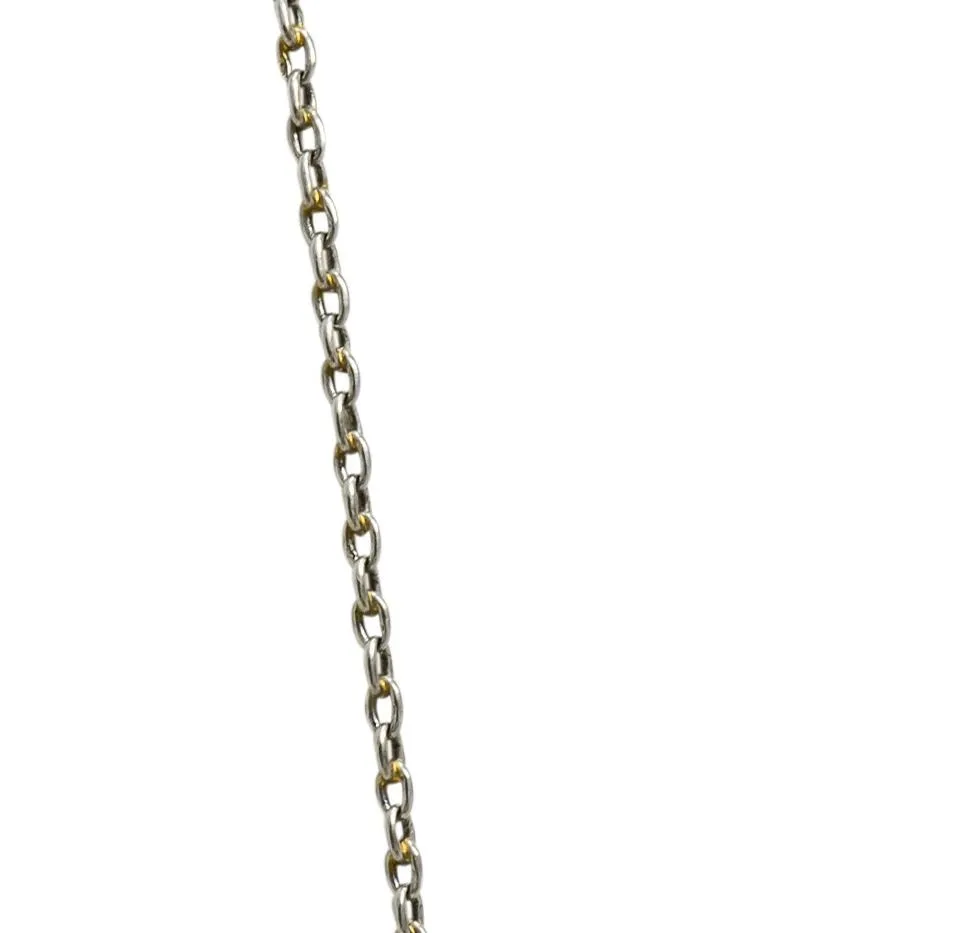 Belle Époque  Enamel Diamond Platinum-Topped 18 Karat Gold French Lariat Pendant Necklace