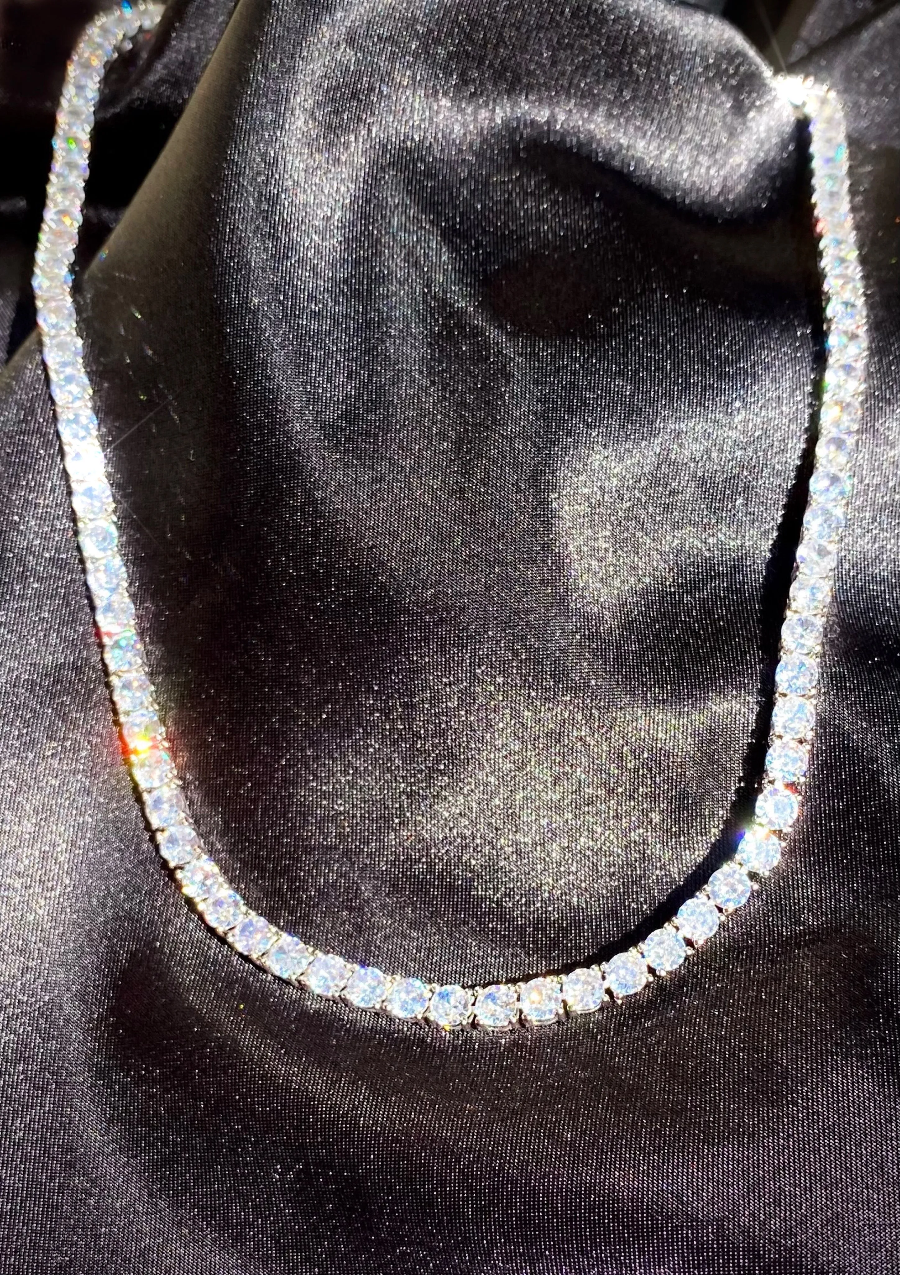 Beverly Thrills Tennis Necklace
