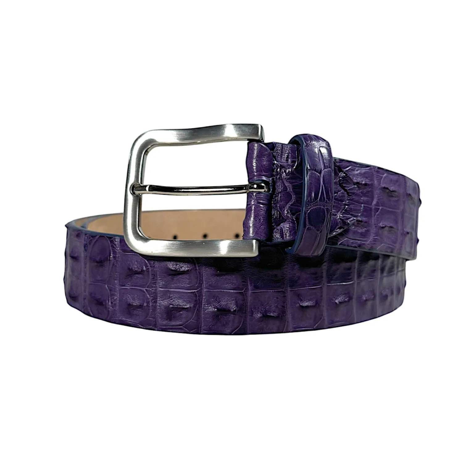 Bone Crocodile Belt