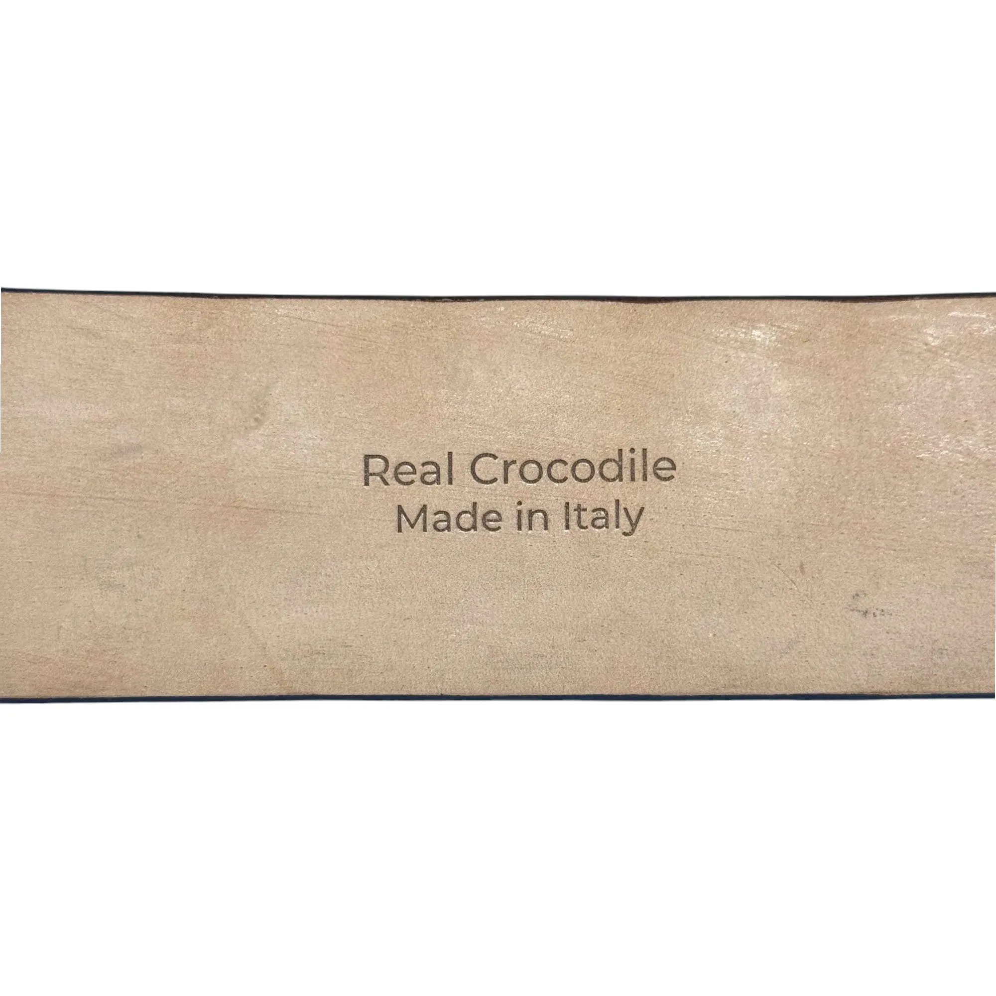Bone Crocodile Belt