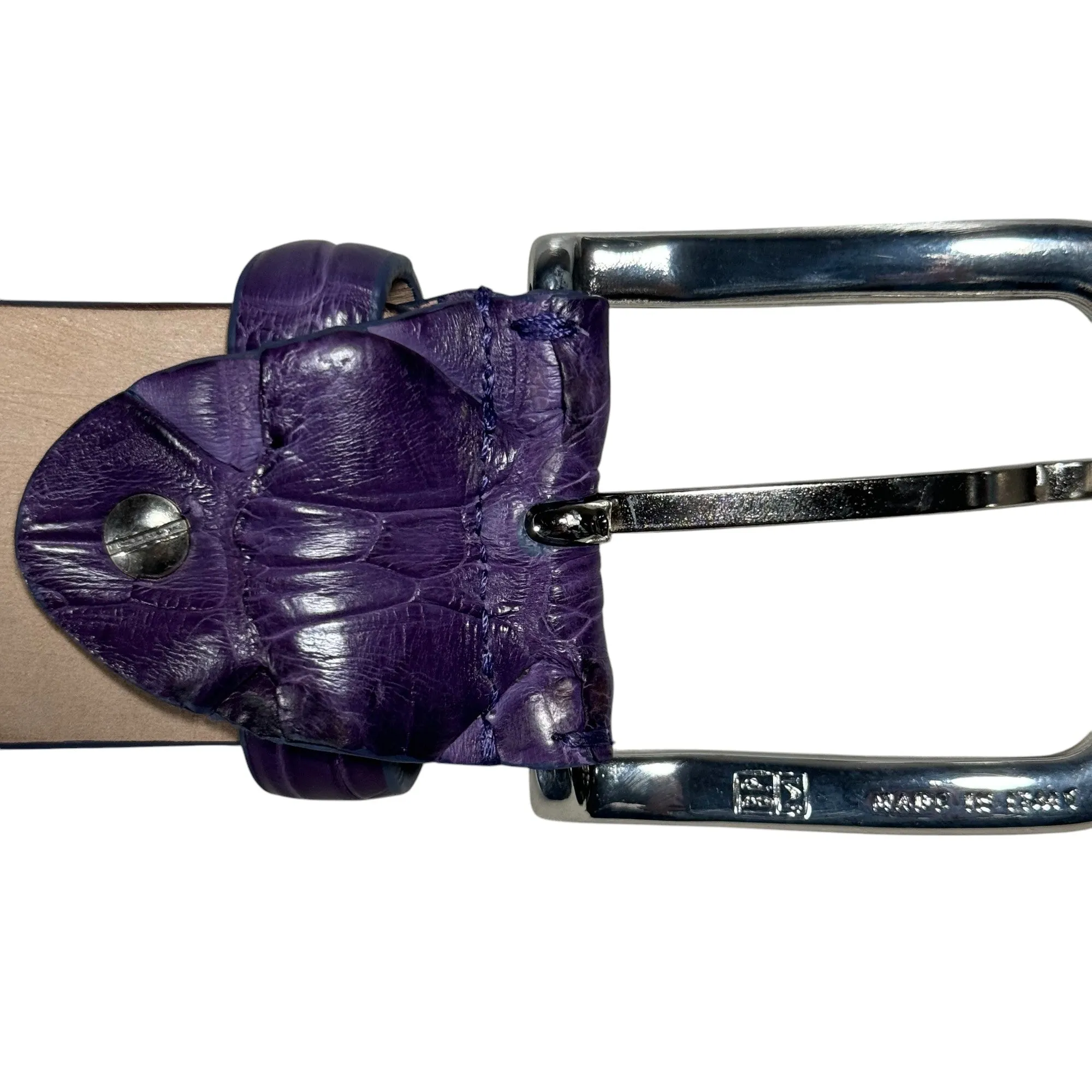Bone Crocodile Belt