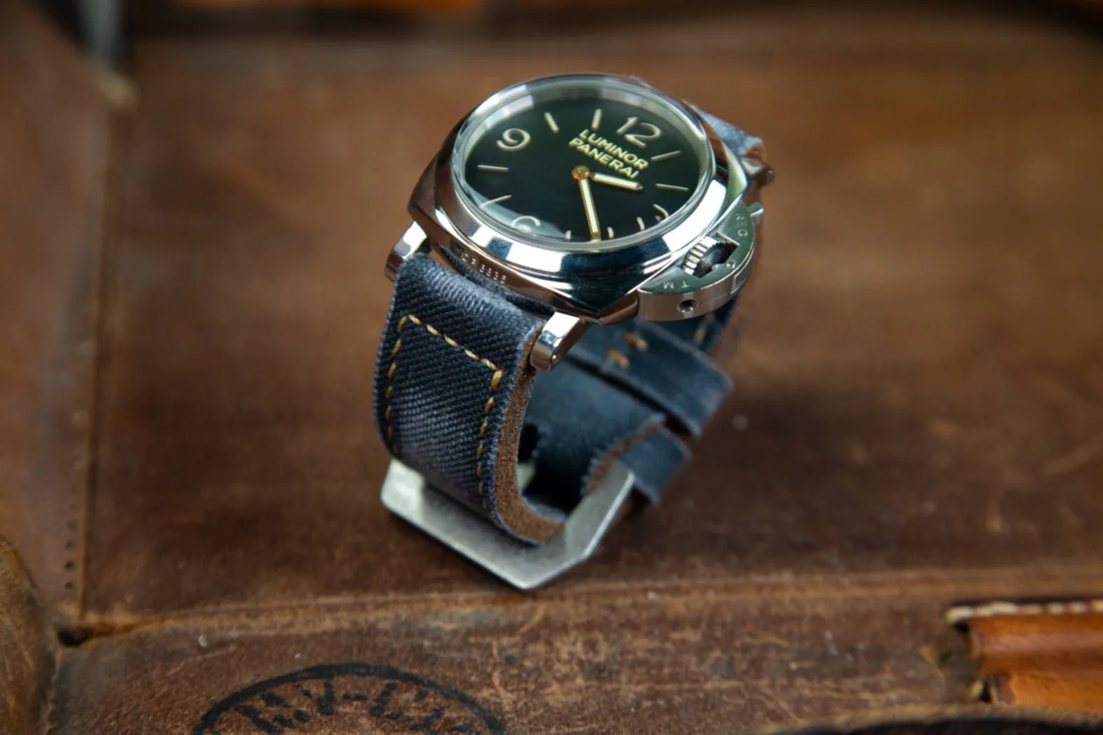 Bosphorus Watch Strap - Canvas Charcoal Gray