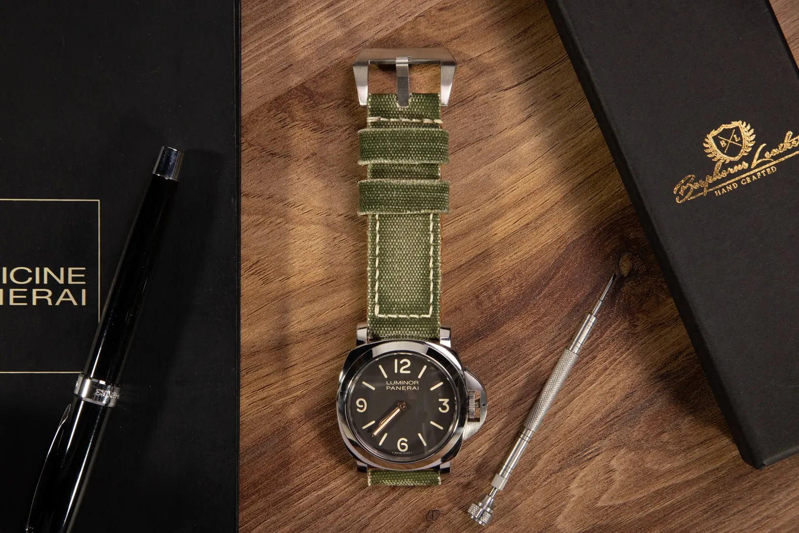 Bosphorus Watch Strap - Canvas Hunter