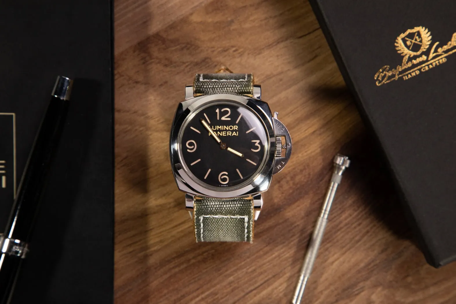 Bosphorus Watch Strap - Canvas Sage