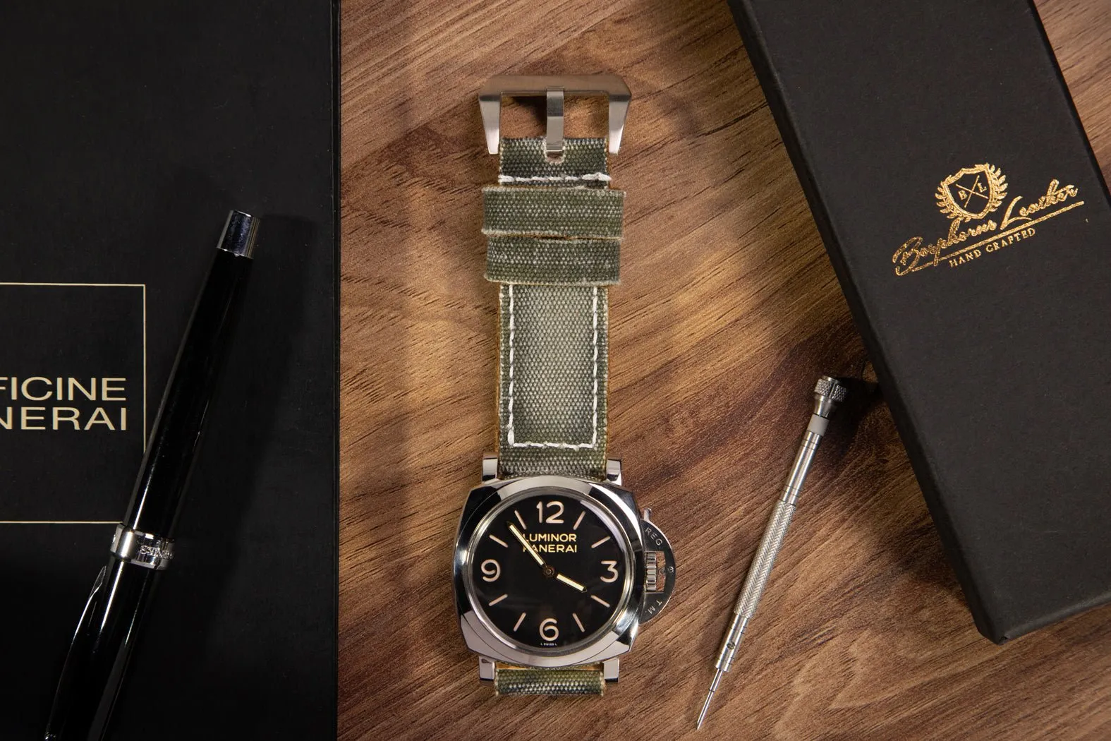 Bosphorus Watch Strap - Canvas Sage