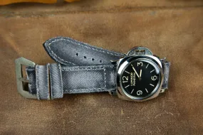 Bosphorus Watch Strap - Patina Canvas Grey