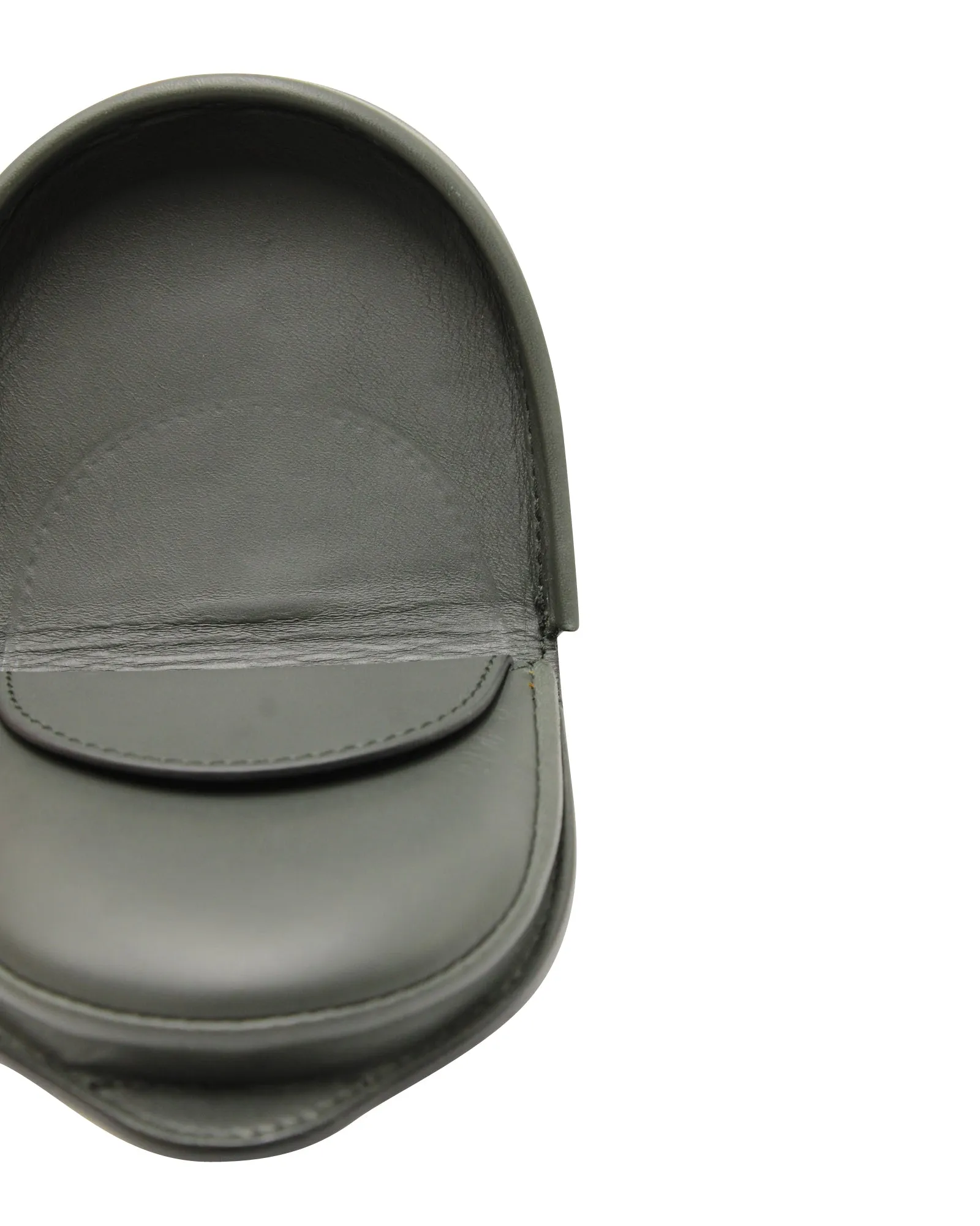 Bottega Veneta Coin Purse in Khaki Leather