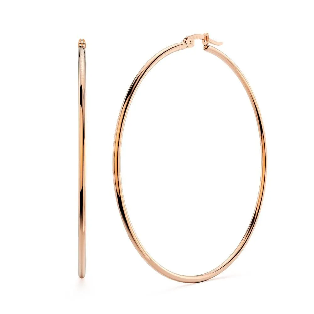 Boxed 3 Pairs Trishia Hoop Earrings Set