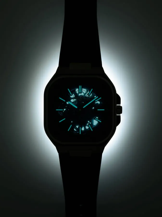 BR Watch BR 5 Skeleton Blue Limited Edition D