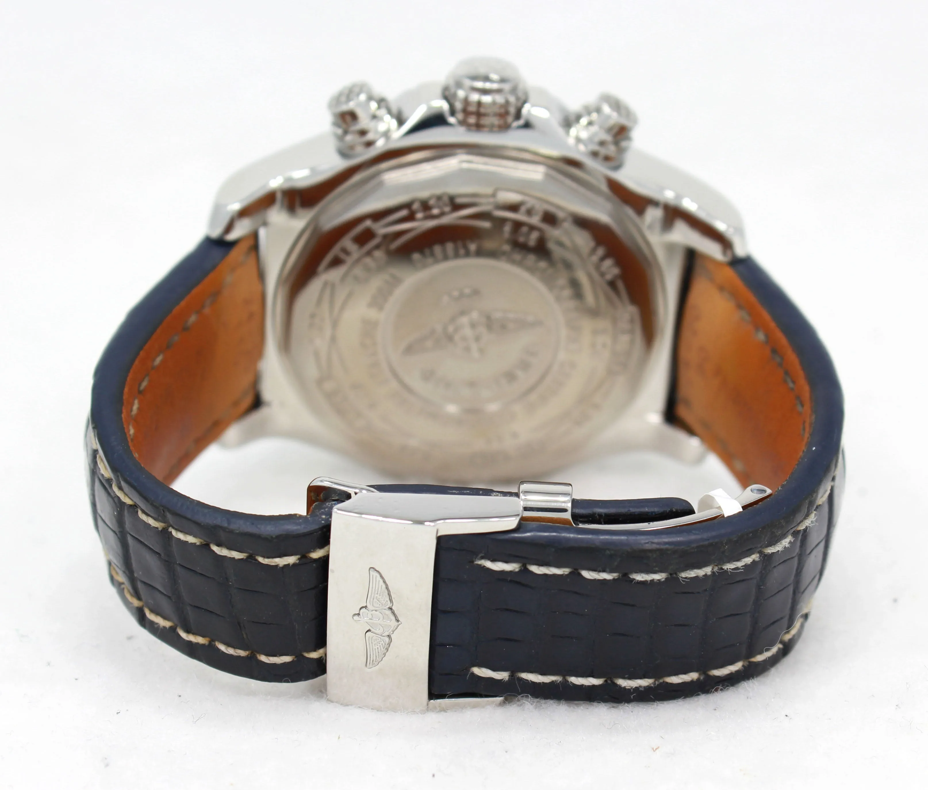 BREITLING Super Avenger A13370 48mm Chronograph 3.50CT Bezel