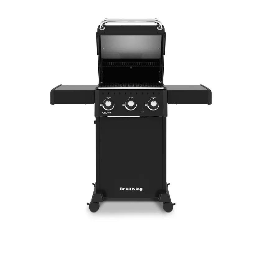 Broil King CROWN 310 3-Burner BBQ with Heavy-Duty Cast Iron Cooking Grids