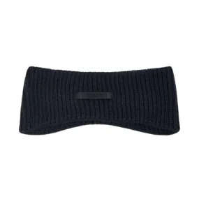 Cavalleria Toscana Merino Wool Ear Warmer - Navy