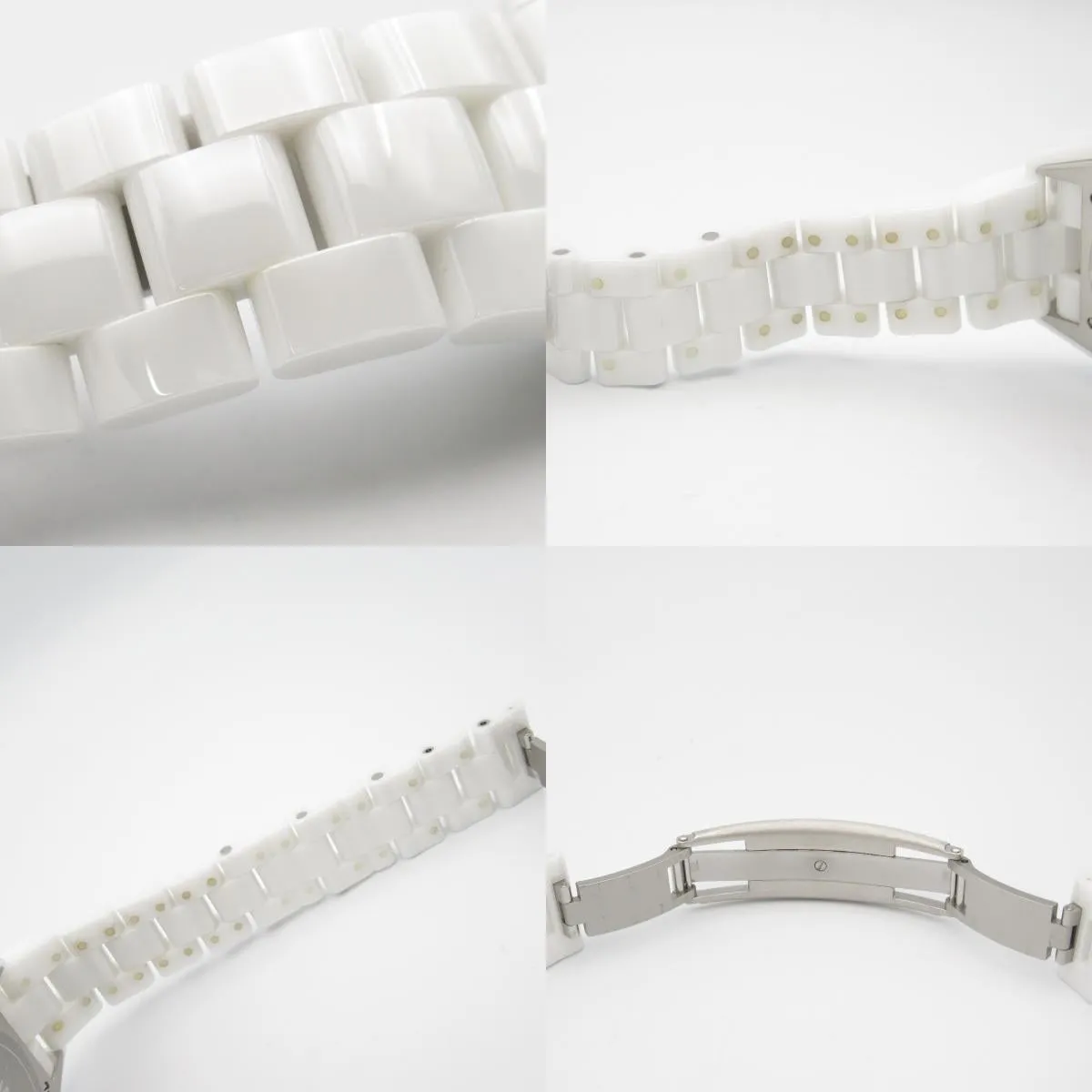 Chanel J12 Ceramic Diamond Chronograph Watch H2009