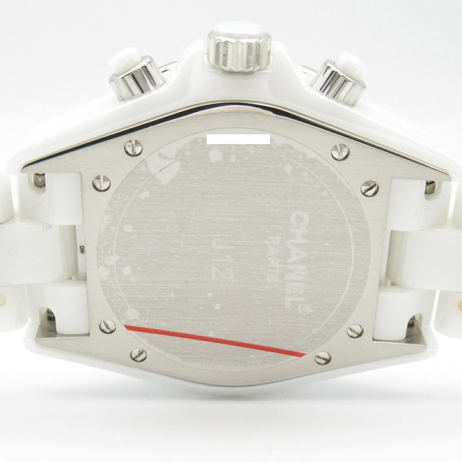 Chanel J12 Ceramic Diamond Chronograph Watch H2009