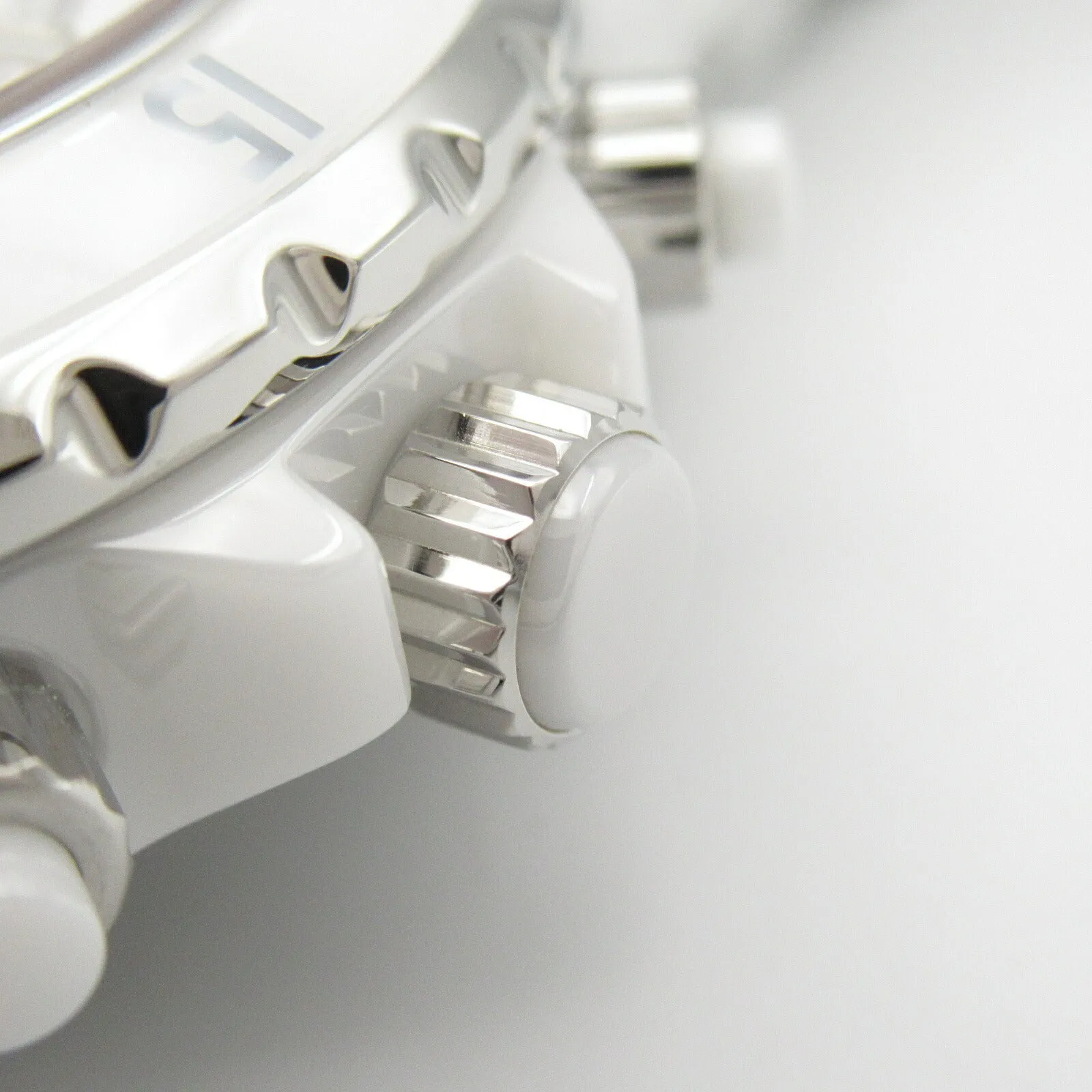 Chanel J12 Ceramic Diamond Chronograph Watch H2009