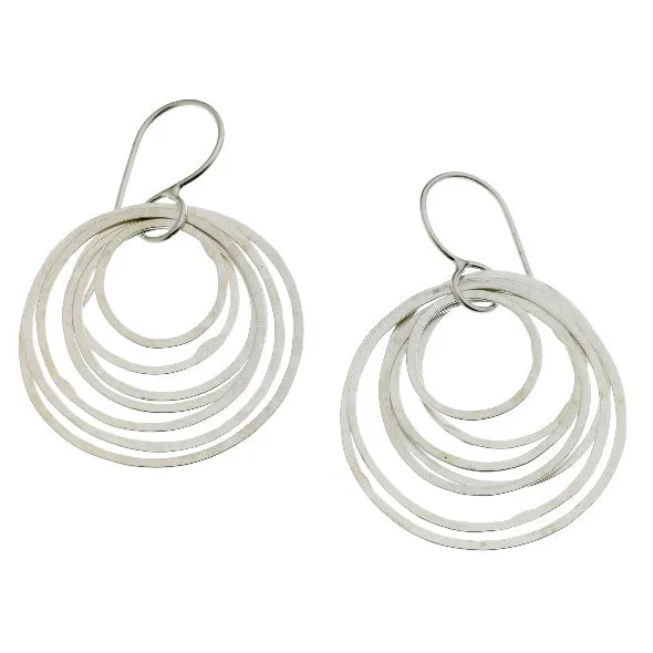Circle Ripple Earrings