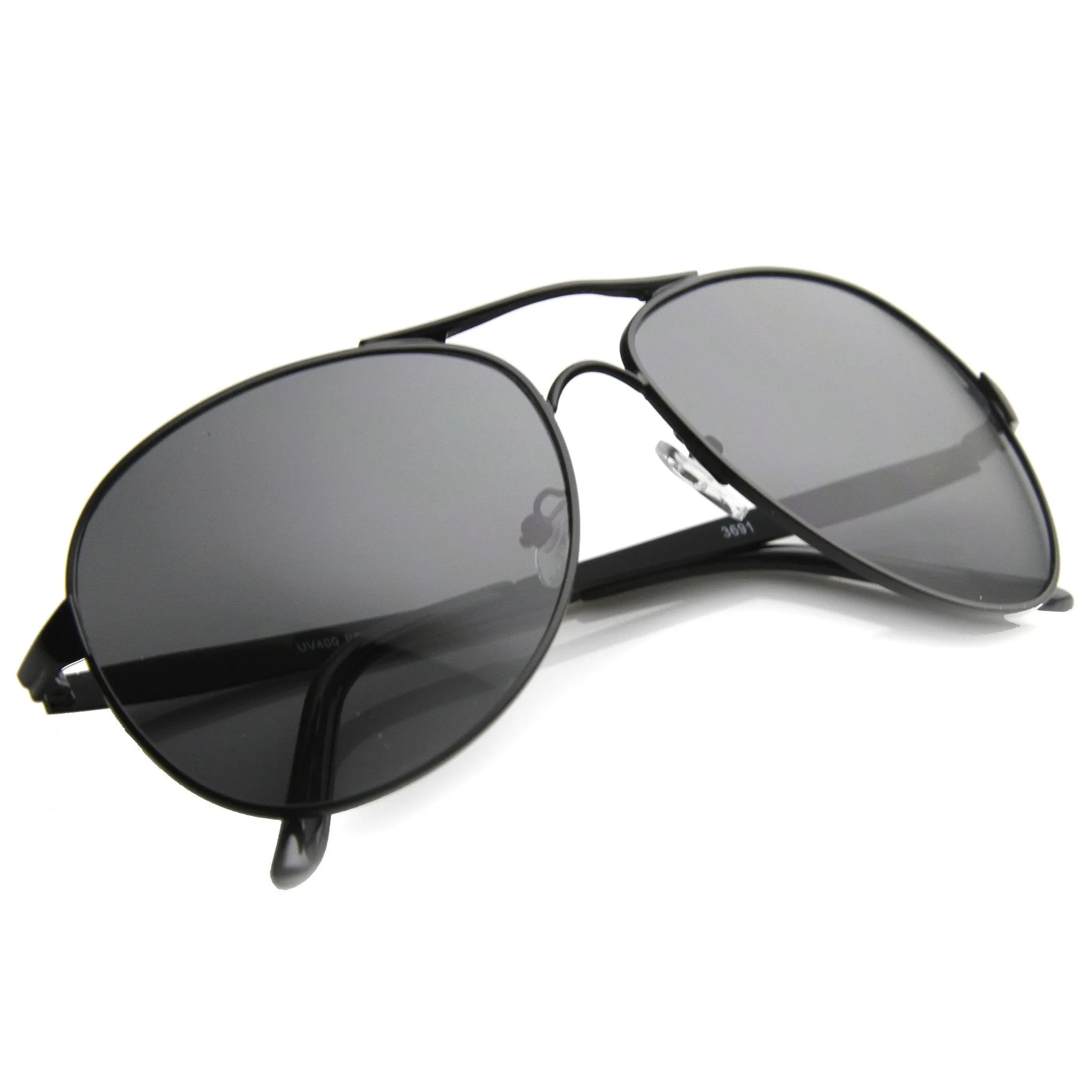 Classic European Full Metal Aviator Sunglasses 9877