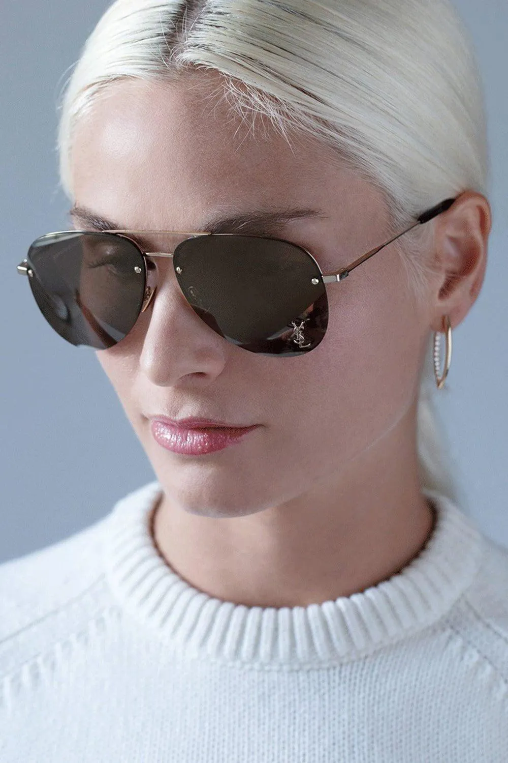 Classic Gold Aviator Sunglasses