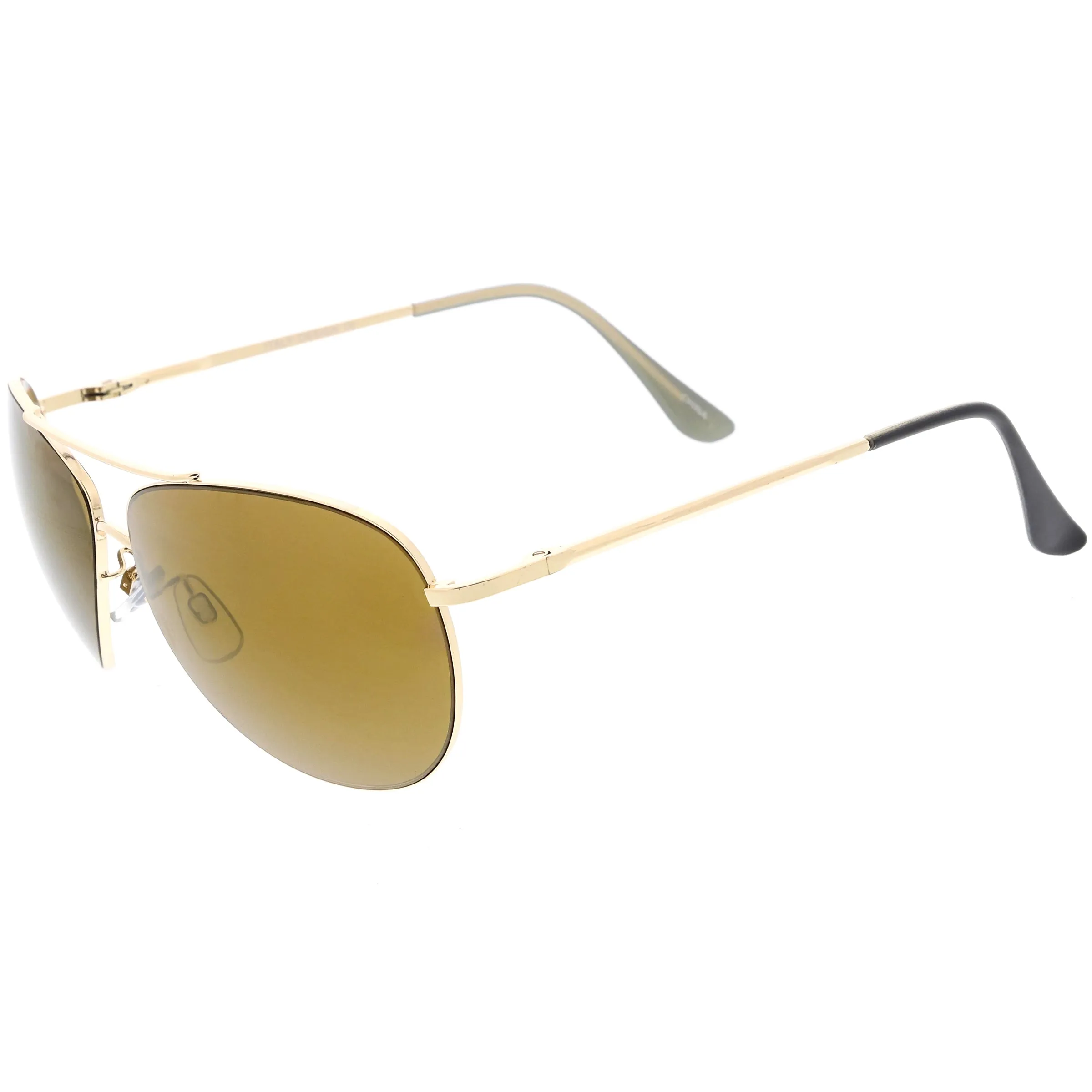 Classic Round Colored Mirror Lens Aviator Sunglasses C780