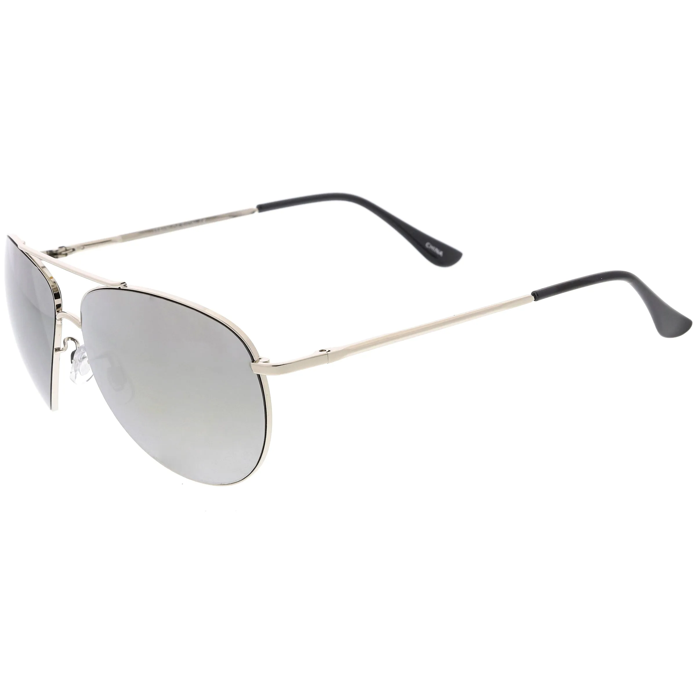 Classic Round Colored Mirror Lens Aviator Sunglasses C780