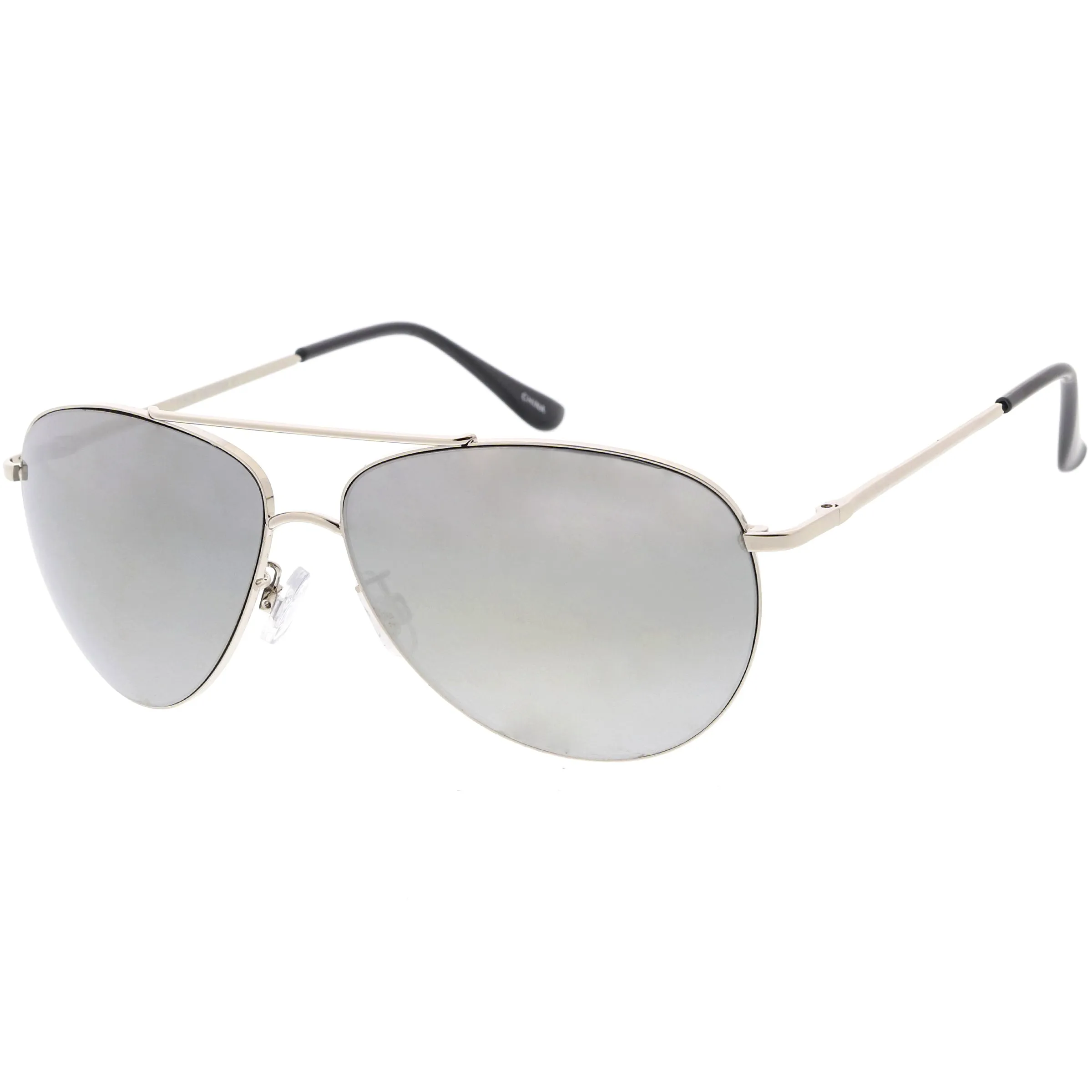 Classic Round Colored Mirror Lens Aviator Sunglasses C780